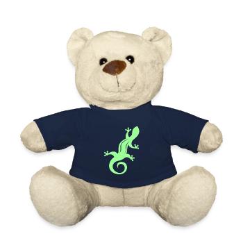lizard - Teddy Bear - french navy - Front