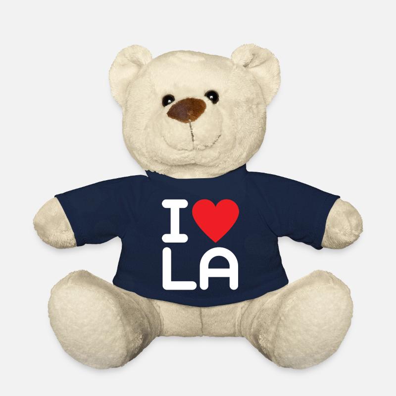 I LOVE LA - Teddy Bear - french navy