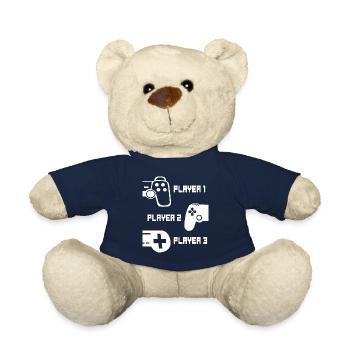 Gaming Player Gamer Controller - Partner Gaming - Teddy - French Navy - Vorne