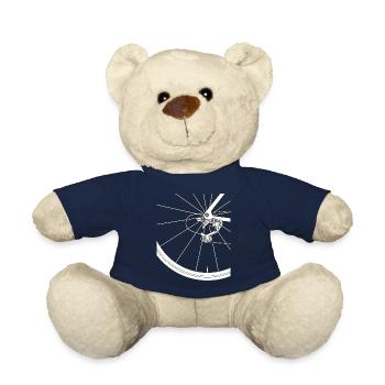 Race - Teddy Bear - french navy - Front