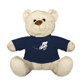 Radsport Radsportler Rennrad Radfahrer Geschenk - Teddy - French Navy - Vorne