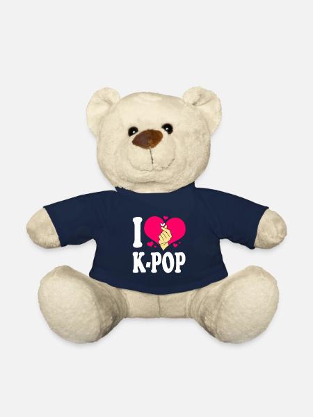 K-Pop - Nounours - bleu marine