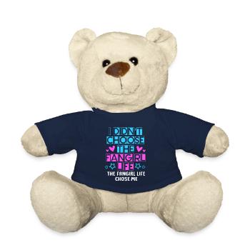 K-Pop Fan Korea Fangirl - Teddy - French Navy - Vorne