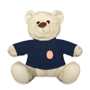Your brain, my brain - Teddy Bear - french navy - Front