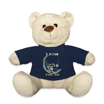 Bitcoin - Teddy Bear - french navy - Front