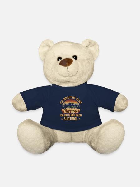 Südtiroler Spruch Berge Tiroler Alpen - Teddy - French Navy