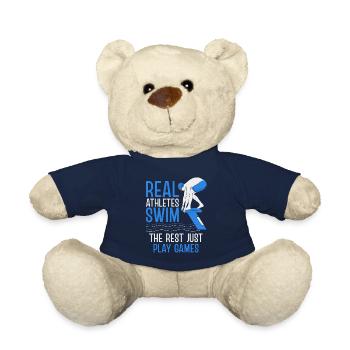 Schwimmsport Schwimmen Schwimmer Schwimmverein - Teddy - French Navy - Vorne