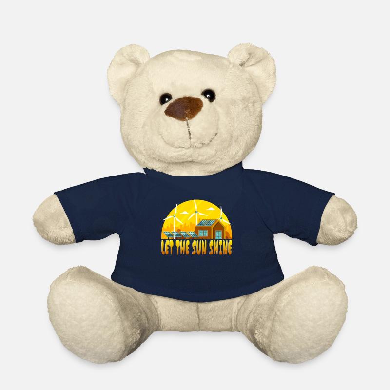 Lass Die Sonne Scheinen Solar Erneuerbare Energie - Teddy - French Navy