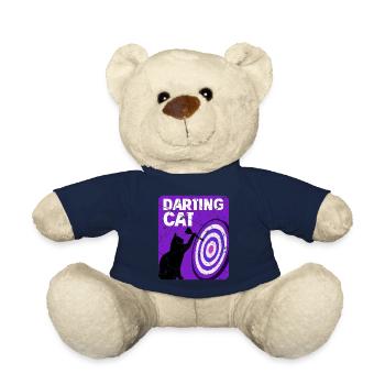 Dartspieler Chat - Nounours - bleu marine - Devant