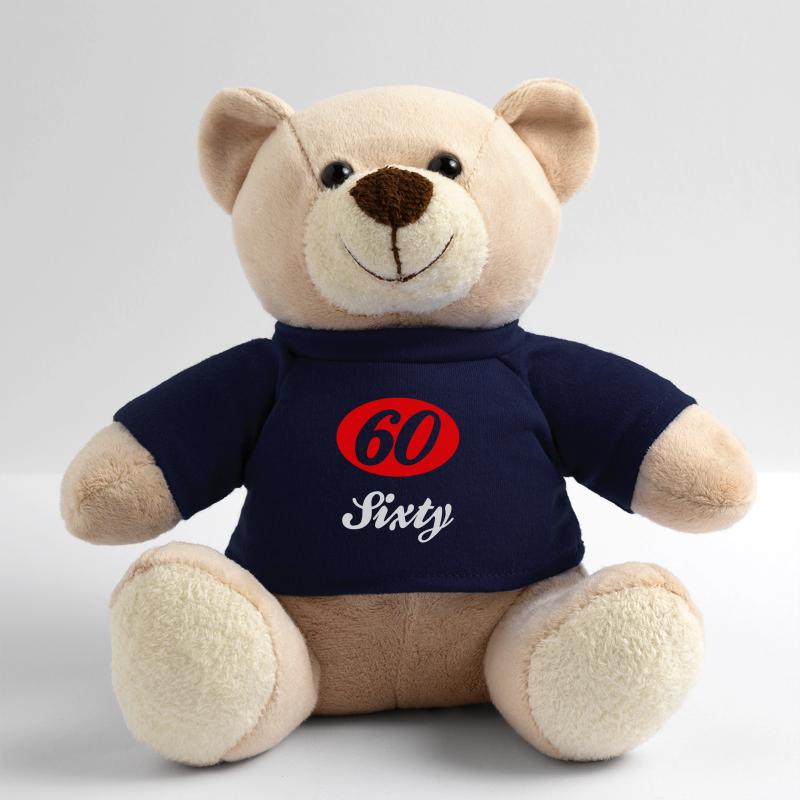 Sixty Sixty 60 Teddy Bear