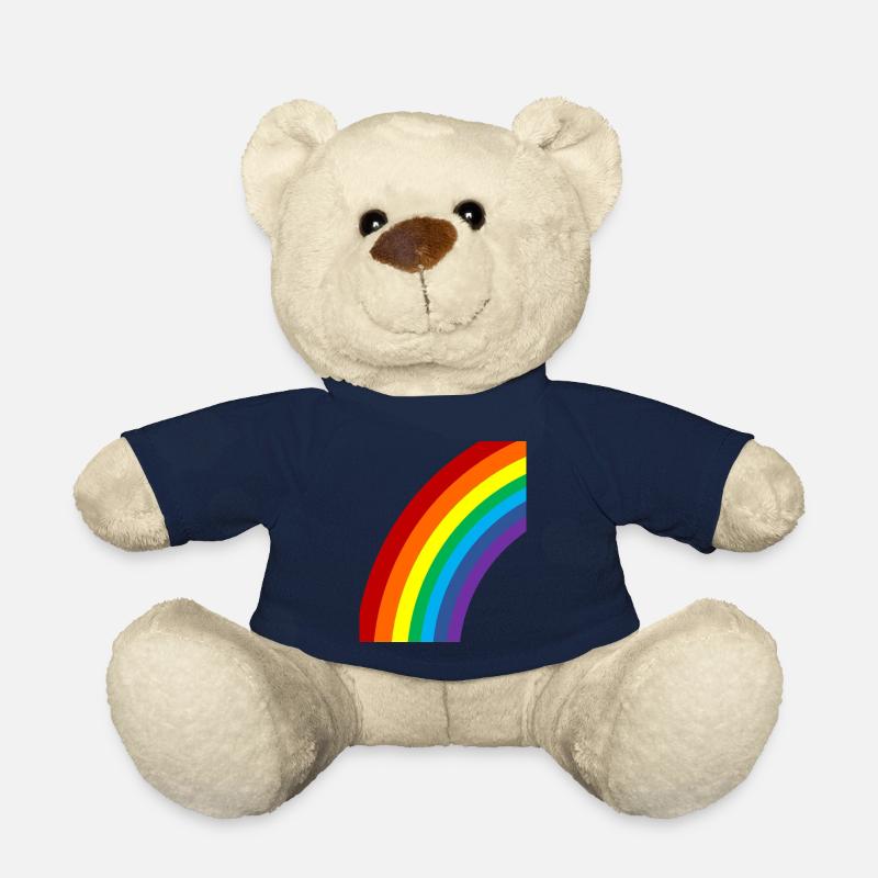arc-en-ciel Lgbt - Nounours - bleu marine