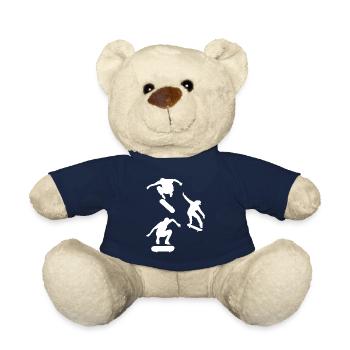 Skate skater - Nounours - bleu marine - Devant