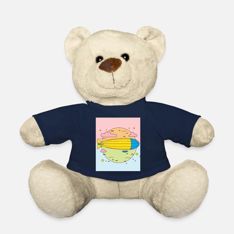 Retro Vintage Zeppelin Fliegen - Teddy - French Navy