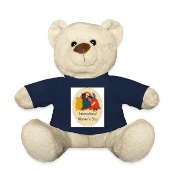 International Womes Day - Teddy - French Navy - Vorne