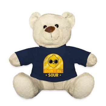 Zitrone Sei nicht Sauer Süsse Zitronen - Teddy - French Navy - Vorne