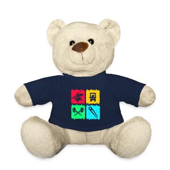 Blacksmith Anvil - Teddy Bear - french navy - Front