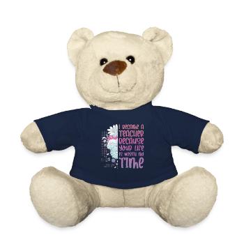 Enseignante - Nounours - bleu marine - Devant