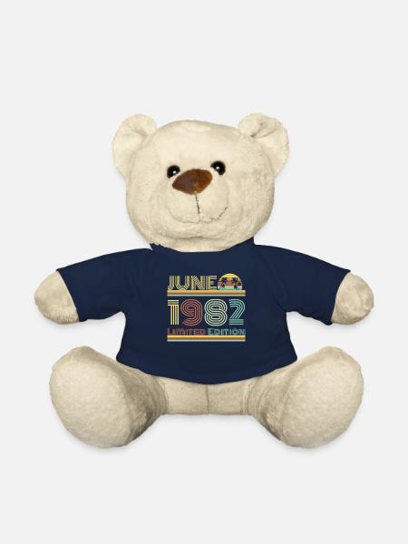 Vintage 1982 Geburtstag - Teddy - French Navy