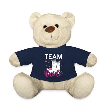 Team Bride - JGA Junggesellenabschied Bride - Teddy - French Navy - Vorne