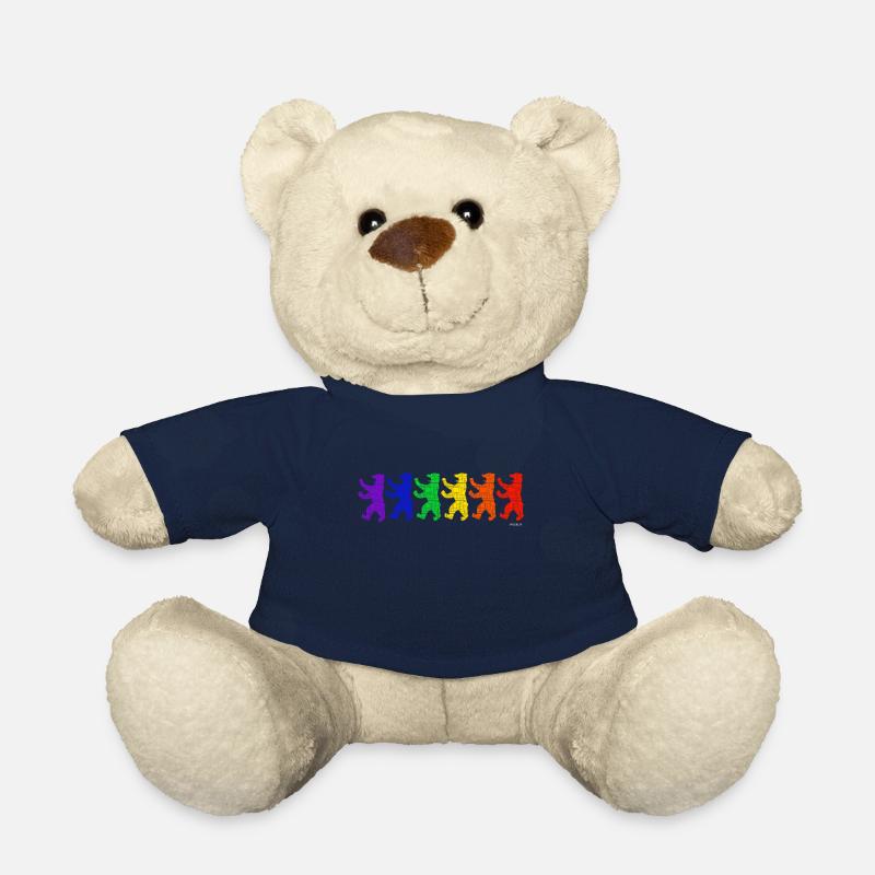 I Love Berlin - Berliner Bären - Pride Edition - Teddy - French Navy
