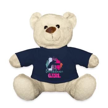 Danse danse break dance filles - Nounours - bleu marine - Devant