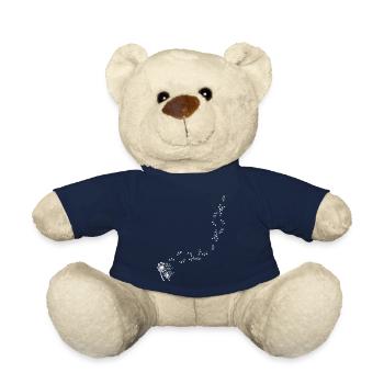 Pusteblume Blume des Lebens Chakra - Teddy - French Navy - Vorne