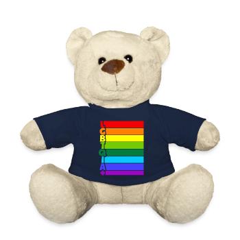 LGBTQIA Plus - Teddy - French Navy - Vorne