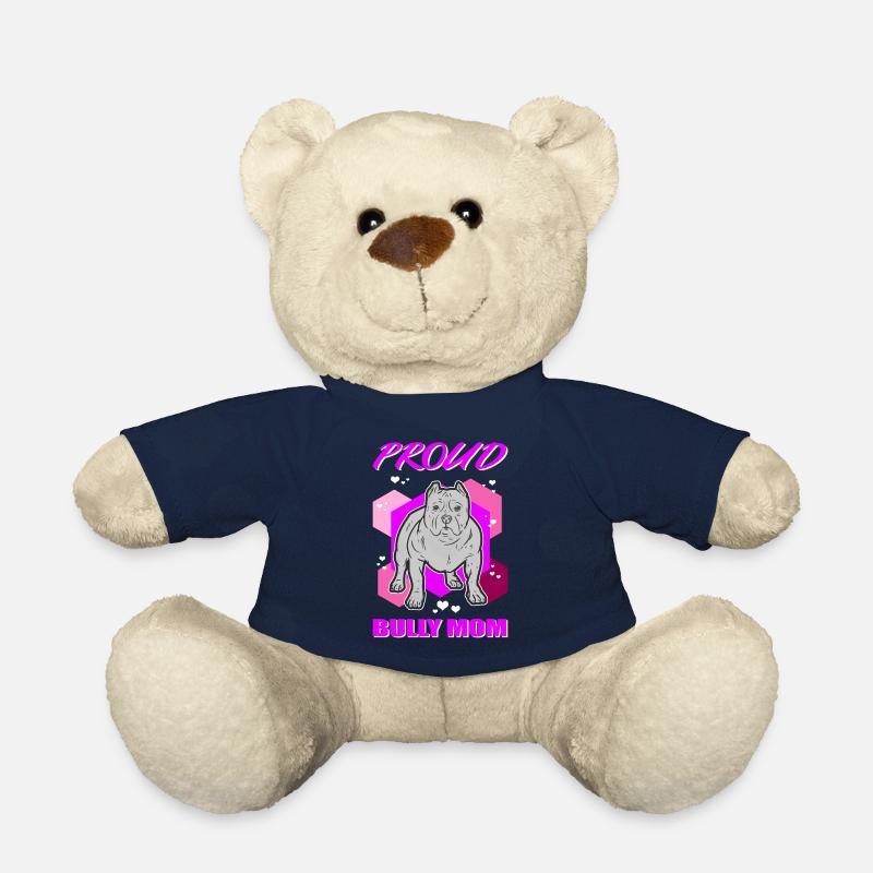 American Bully Mom Hundebesitzerin Hund Geschenk - Teddy - French Navy