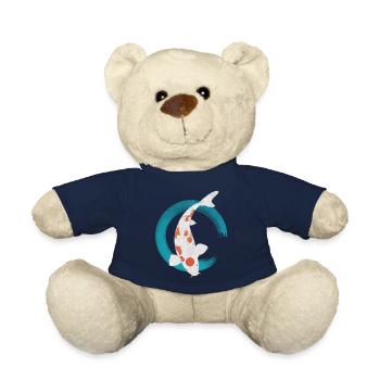Stilvoller Koikarpfen im Wasserring - Teddy - French Navy - Vorne