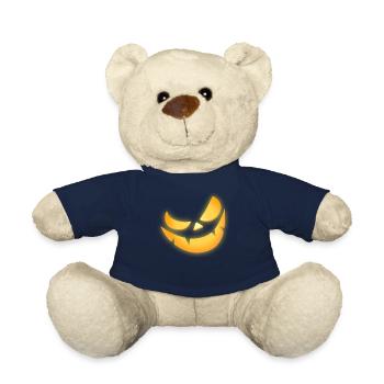 Pumpkin Face Costume for Men Women Halloween - Teddy Bear - french navy - Front