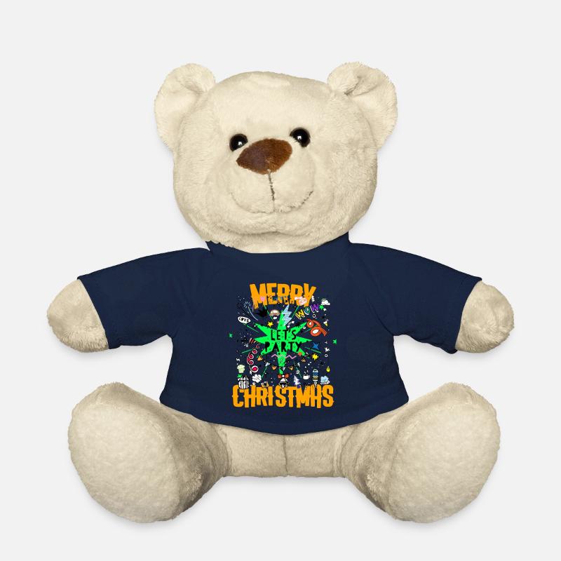 Noël Noël Noël Noël - Nounours - bleu marine