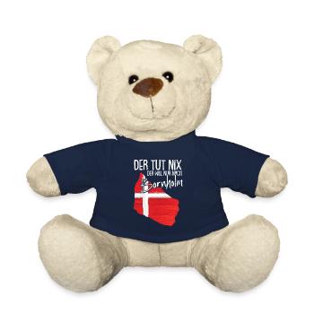 Dänemark Flagge Skandinavien Bornholm - Teddy - French Navy - Vorne