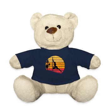 Pole Dancing - Sunset Pole Dance Silhouette - Teddy - French Navy - Vorne