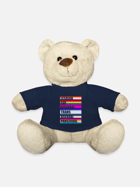 Drapeaux LGBT - Nounours - bleu marine