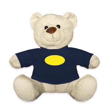 Gelber Kreis Oval - Teddy - French Navy - Vorne