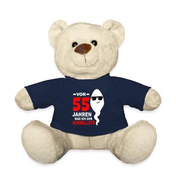 55. Geburtstag 55 Jahre 55 Jahrestag 55. Jubiläum - Teddy - French Navy - Vorne