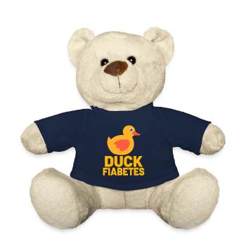 Typ 1 Diabetes lustig Diabetiker Diabetes Geschenk - Teddy - French Navy - Vorne