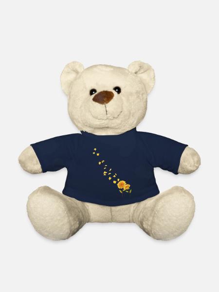 Sonnenschein Blumenblüte Sonnenblume - Teddy - French Navy