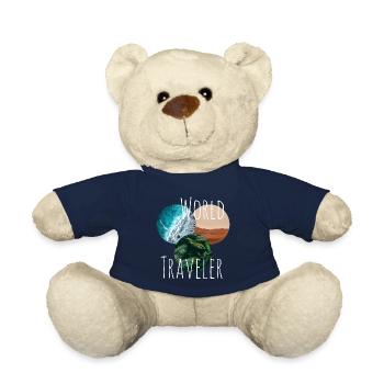 Tour du monde - Nounours - bleu marine - Devant