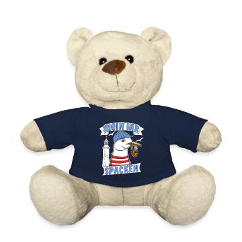 MÖWE MOIN IHR SPACKEN - Teddy - French Navy - Vorne