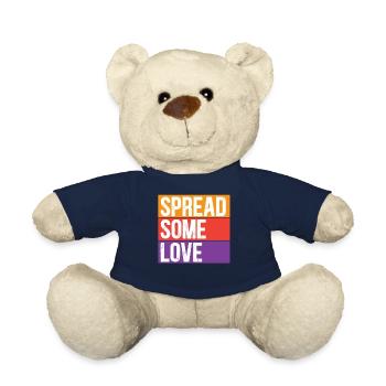 Spread some Love - Teddy Bear - french navy - Front