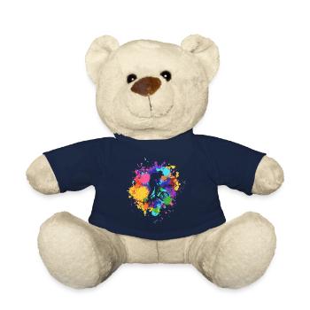 BMX Kleidung Kinder, Erwachsene BMX Geschenk - Teddy - French Navy - Vorne