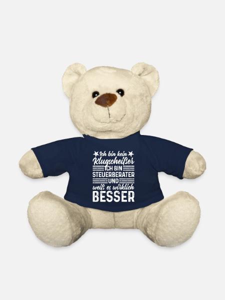 Steuerberater kein Klugscheißer lustige Sprüche - Teddy - French Navy