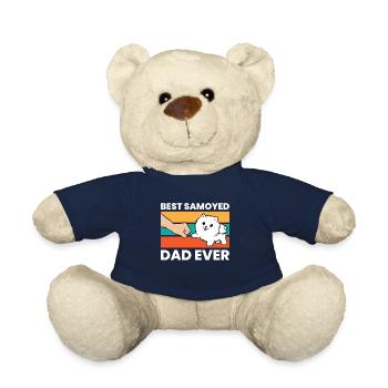 Samojeden-Hundehalter Bester Samojeden-Vater - Teddy - French Navy - Vorne