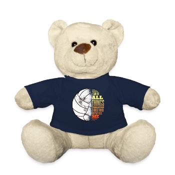 Volleyball And Jesus - Teddy - French Navy - Vorne