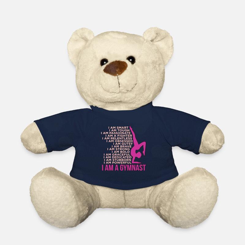 Ich Bin Ein Turner Gymnastik Gymnastik - Teddy - French Navy