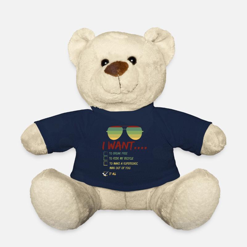 I Want To Break Free Sonnenbrille Sommer - Teddy - French Navy