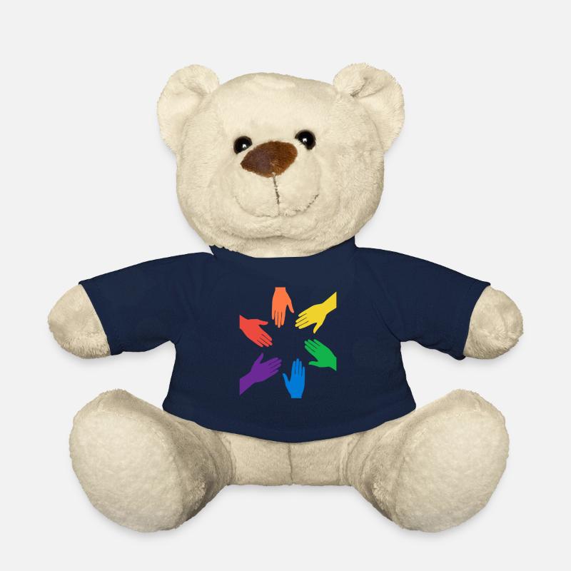 Rainbow - Teddy Bear - french navy