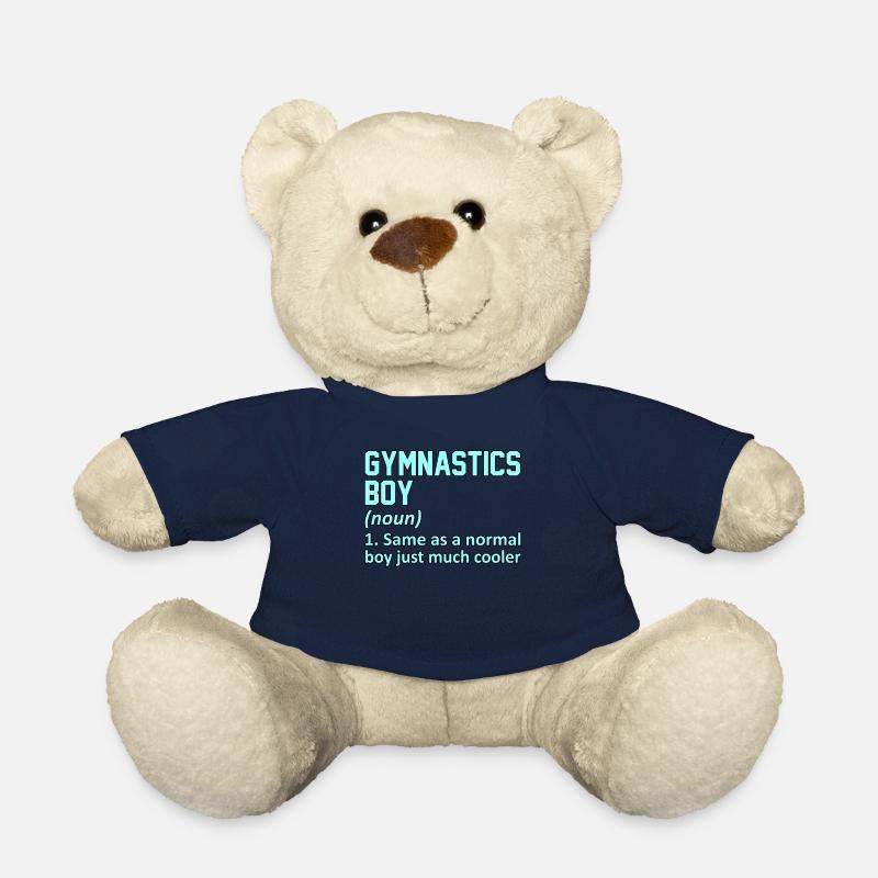 Gymnastics Boy Definition Gymnast Gymnastic Lover - Teddy - French Navy