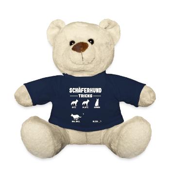 Witziges Deutscher Schäferhund Hunde Tricks - Teddy - French Navy - Vorne